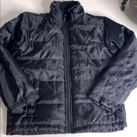 Snozu performance Quilted Black Puffer Zip up Jacket small boy - Picture 8 of 8